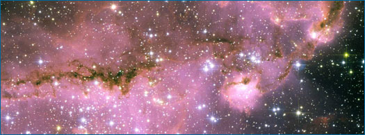 imagem do telescópio Hubble