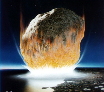 impacto de asteroide