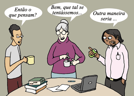 A diversidade fortalece a resolução de problemas.