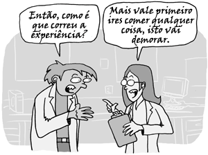 Uma grande parte do trabalho é interpretar os resultados.